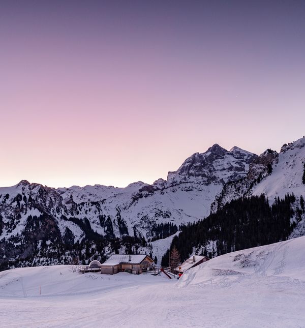 Berggasthaus Gitschenen im Winter